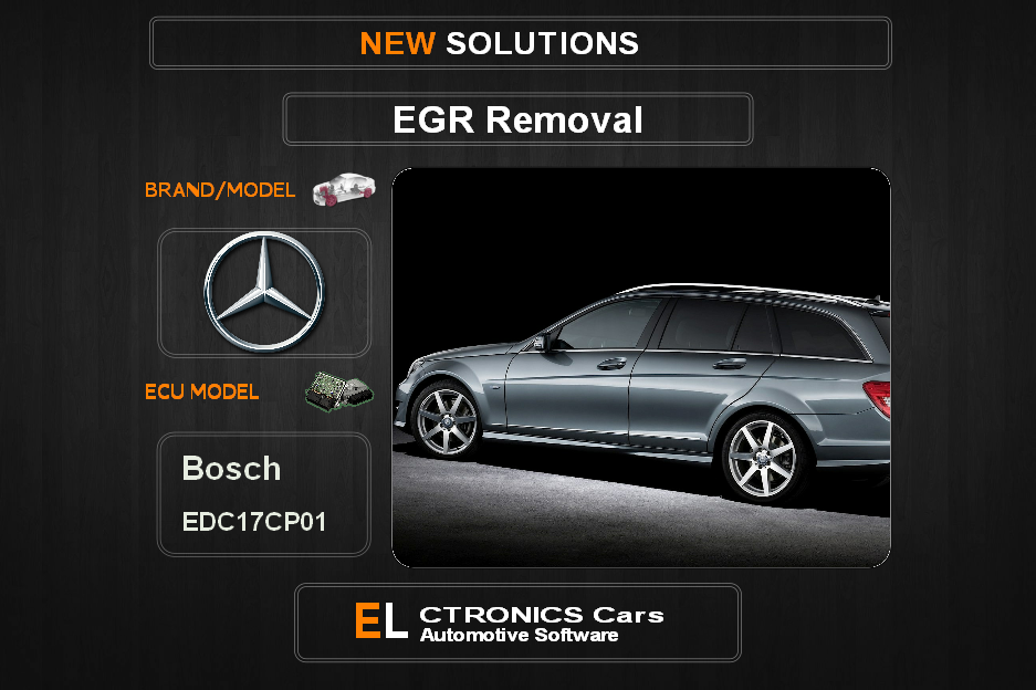 EGR Off Mercedes Bosch EDC17CP01 Electronics Cars Automotive Software