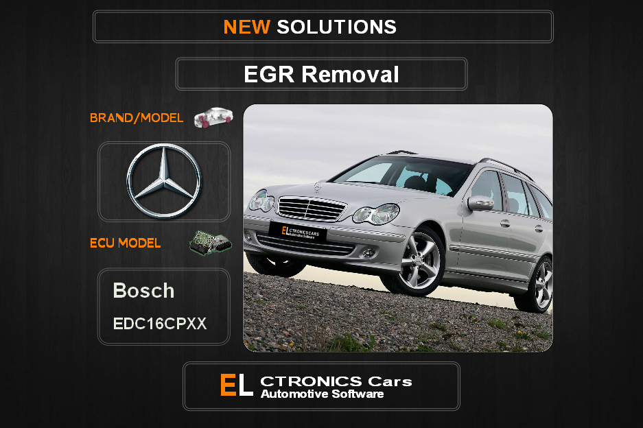 EGR Off Mercedes Bosch EDC16CXX Electronics Cars Automotive Software