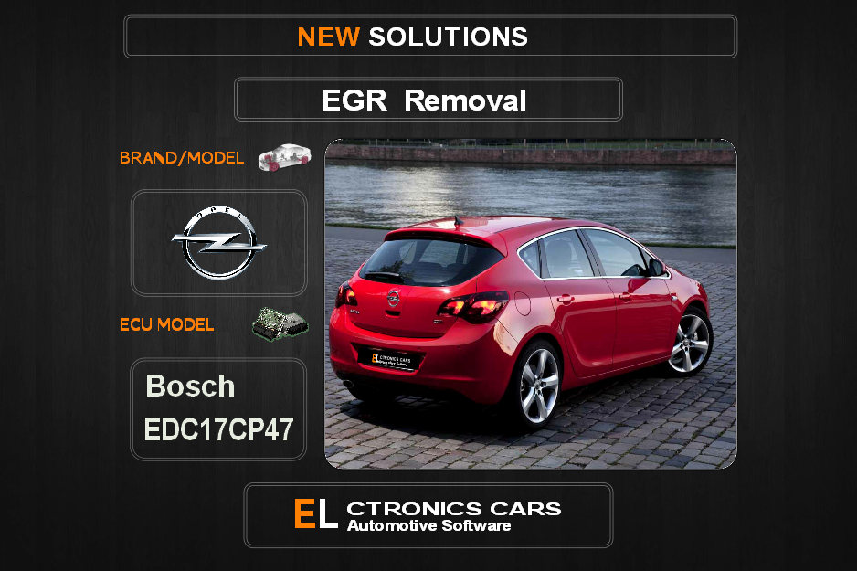 EGR Off GM-Opel Bosch EDC17CP47 Electronics Cars Automotive Software