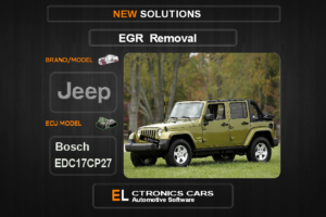 EGR Off GM-Opel Bosch EDC17CP27 Electronics Cars Automotive Software