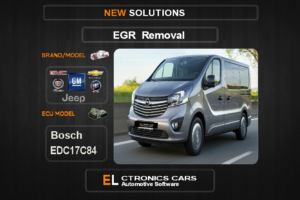 EGR Off GM-Opel Bosch EDC17C84 Electronics Cars Automotive Software