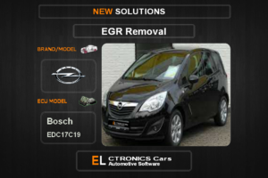 EGR Off GM-Opel Bosch EDC17C19 Electronics Cars Automotive Software