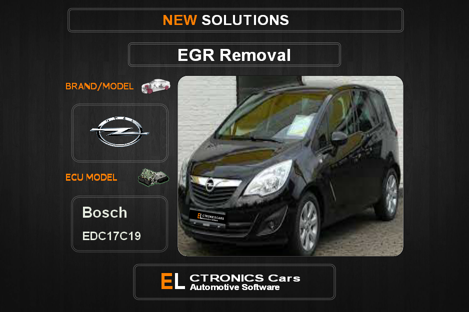 EGR Off GM-Opel Bosch EDC17C19 Electronics Cars Automotive Software