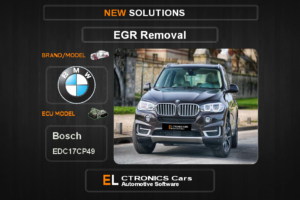 EGR Off BMW-Mini Bosch EDC17CP49 Electronics Cars Automotive Software
