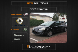 EGR Off Renault-Dacia Siemens SID301 Electronics Cars Automotive Software