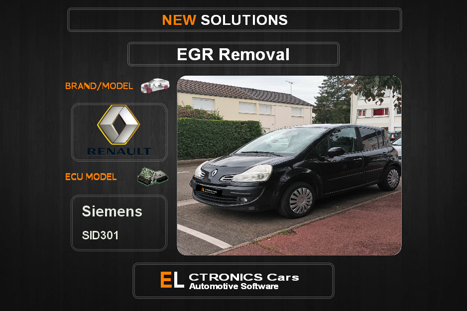 EGR Off Renault-Dacia Siemens SID301 Electronics Cars Automotive Software
