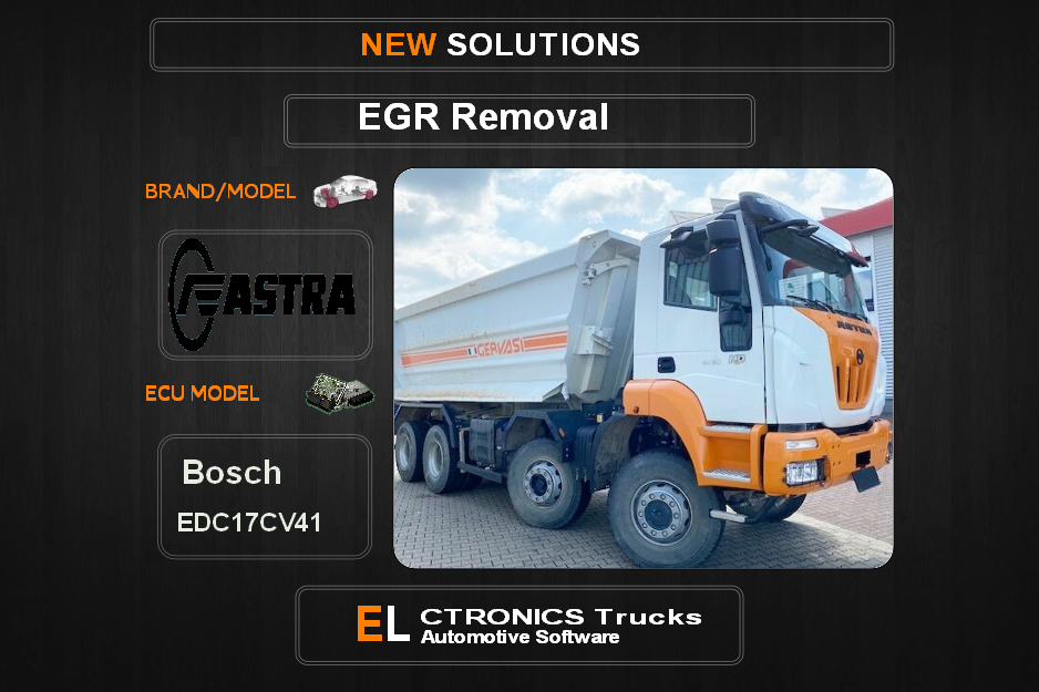 EGR Off Astra Bosch EDC17CV41 Electronics Trucks Automotive Software