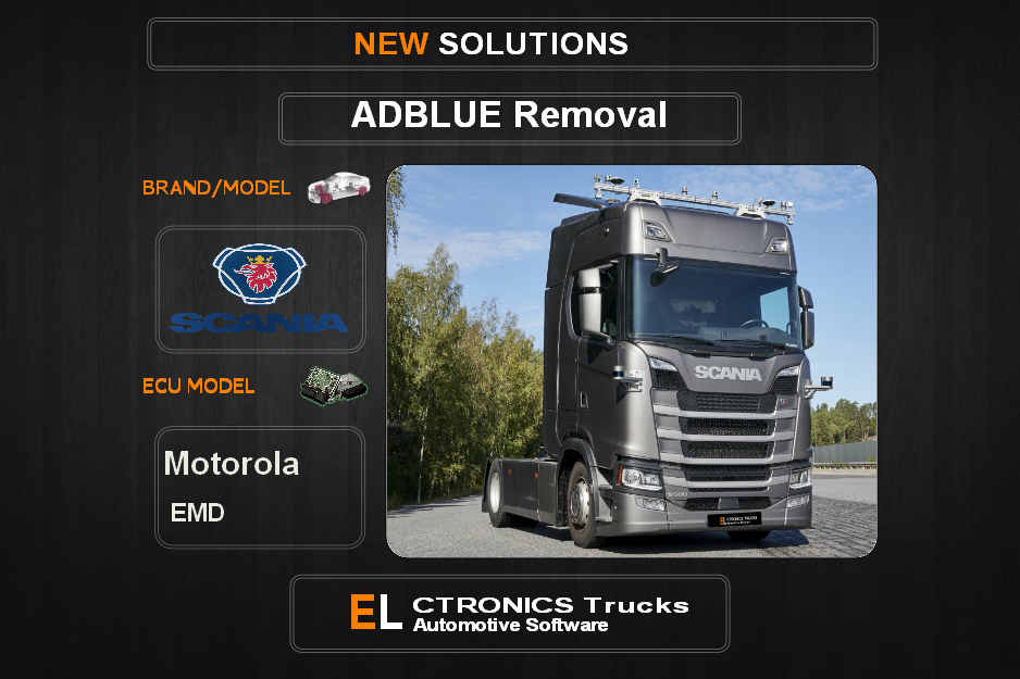EGR Off Scania-Truck EMS EMD  Electronics Trucks Automotive Software