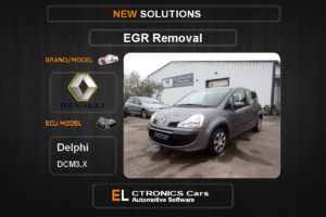 EGR Off Renault-Dacia Delphi DCM3.X Electronics Cars Automotive Software