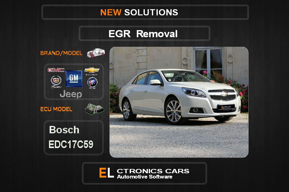 EGR Off GM-Opel Bosch EDC17C59 Electronics Cars Automotive Software