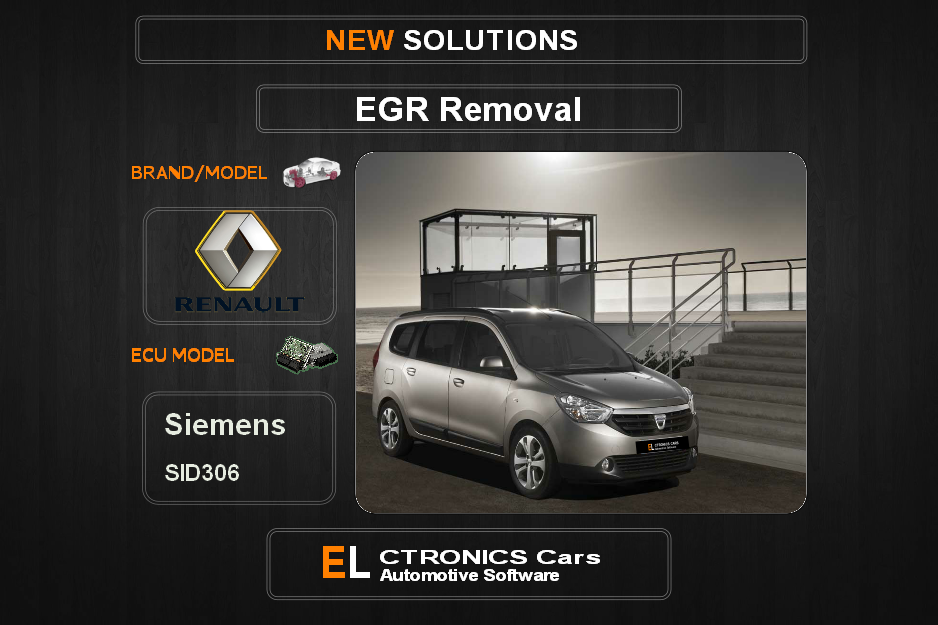 EGR Off Renault-Dacia Siemens SID306 Electronics Cars Automotive Software