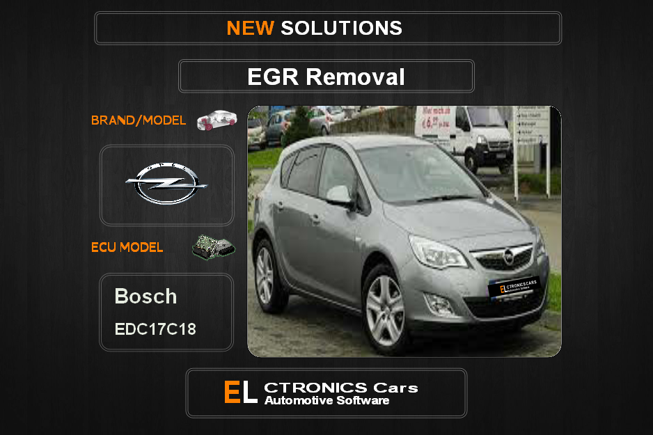 EGR Off GM-Opel Bosch EDC17C18 Electronics Cars Automotive Software
