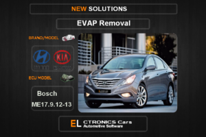 Evap OFF kia-hyundai BOSCH ME17.9-12-13 Electronics cars Automotive software