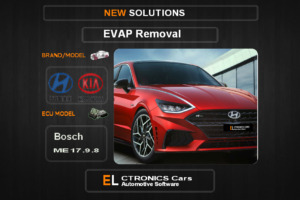 Evap OFF kia-hyundai BOSCH ME17.9.8 Electronics cars Automotive software