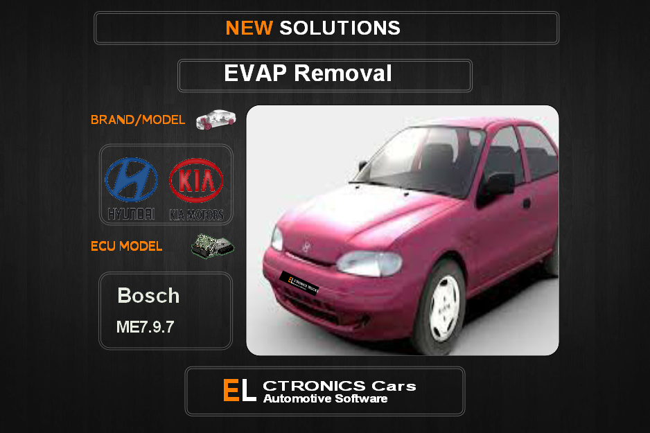 Evap OFF kia-hyundai Bosch M7.9.7 Electronics cars Automotive software