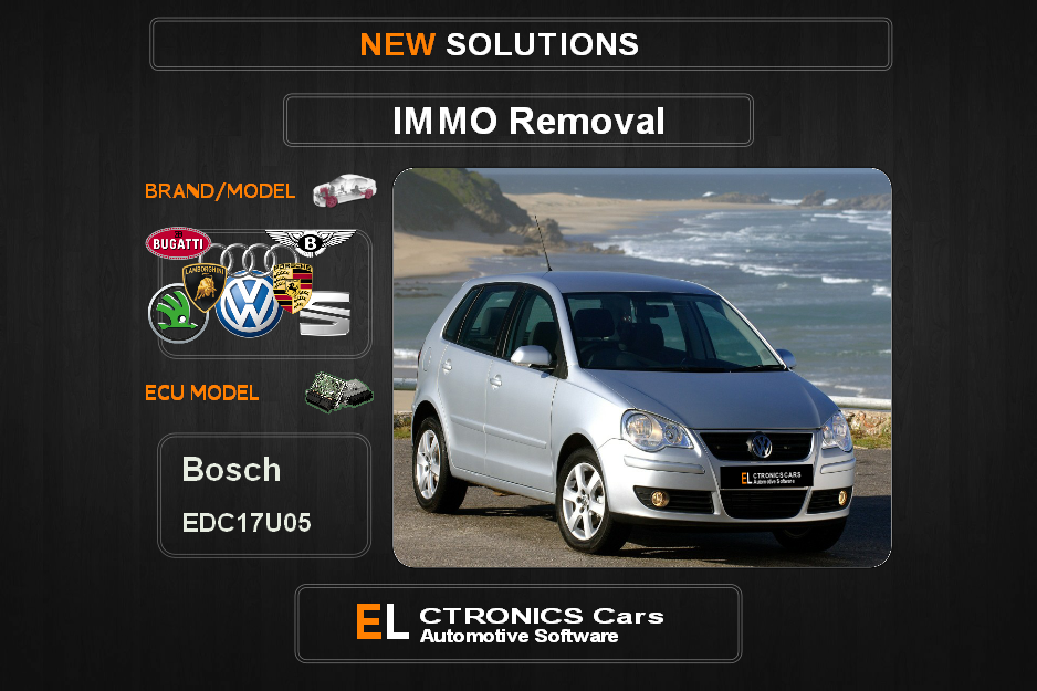 IMMO Off Volkswagen-Group Bosch EDC17U05 Electronics Cars Automotive Software