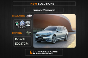 IMMO Off Volkswagen-Group Bosch EDC17C74 Electronics Cars Automotive Software