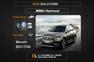 IMMO Off Volkswagen-Group Bosch EDC17C54 Electronics Cars Automotive Software