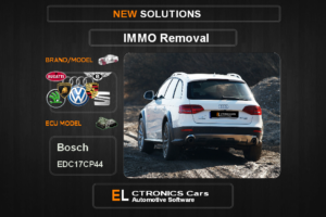 IMMO Off Volkswagen-Group Bosch EDC17CP44 Electronics Cars Automotive Software