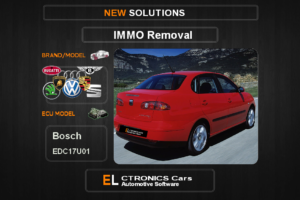 IMMO Off Volkswagen-Group Bosch EDC17U01 Electronics Cars Automotive Software