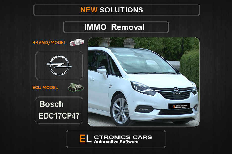 IMMO Off GM-Opel Bosch  EDC17CP47 Electronics Cars Automotive Software