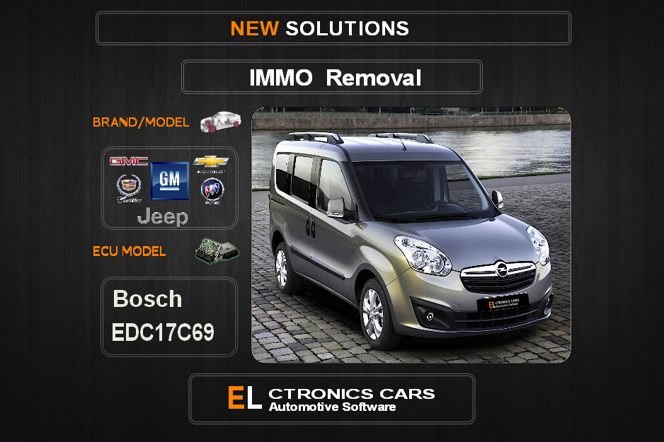IMMO Off GM-Opel Bosch EDC17C69 Electronics Cars Automotive Software