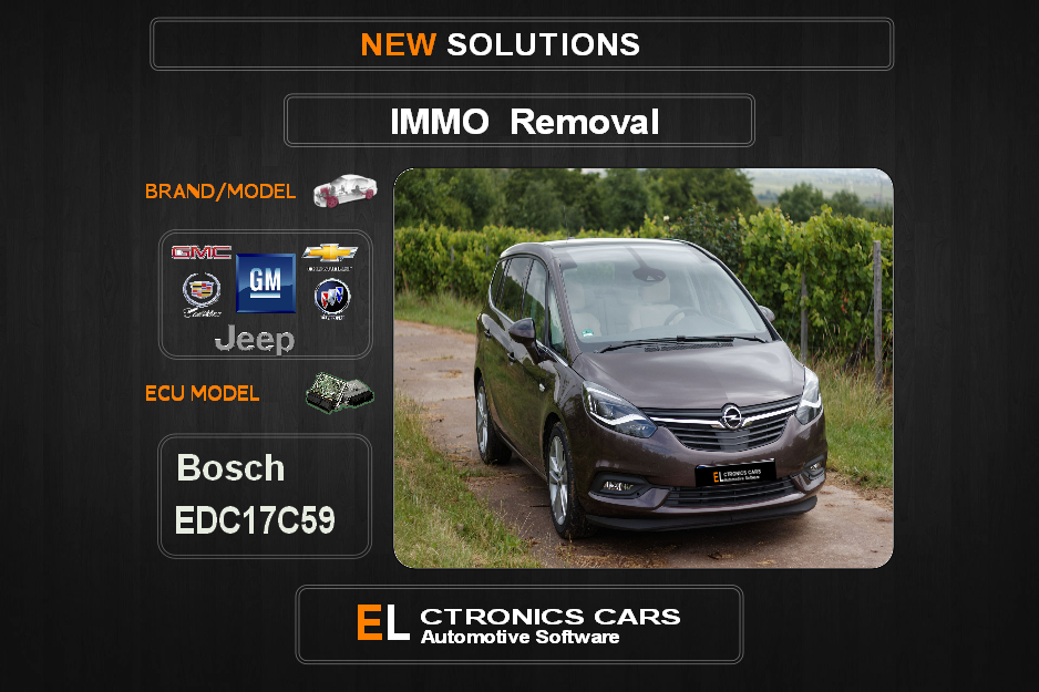 IMMO Off GM-Opel Bosch EDC17C59 Electronics Cars Automotive Software