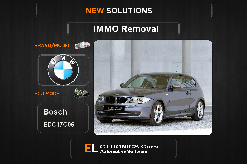 IMMO Off BMW-Mini Bosch EDC17C06 Electronics Cars Automotive Software