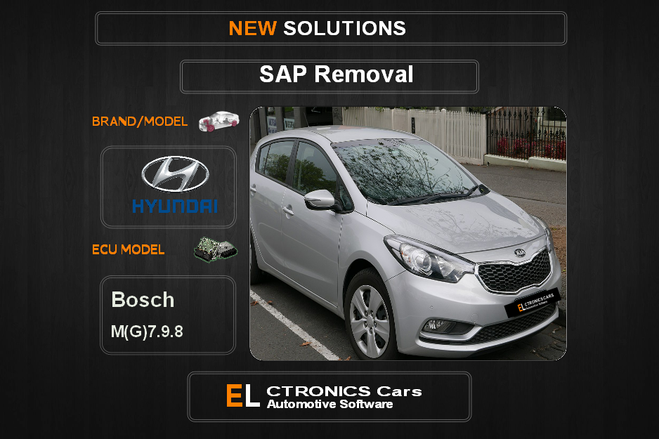 SAP OFF kia-hyundai Bosch M(G)7.9.8 Electronics cars Automotive software
