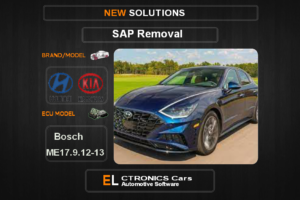 SAP OFF kia-hyundai Bosch ME17.9.12-13 Electronics cars Automotive software