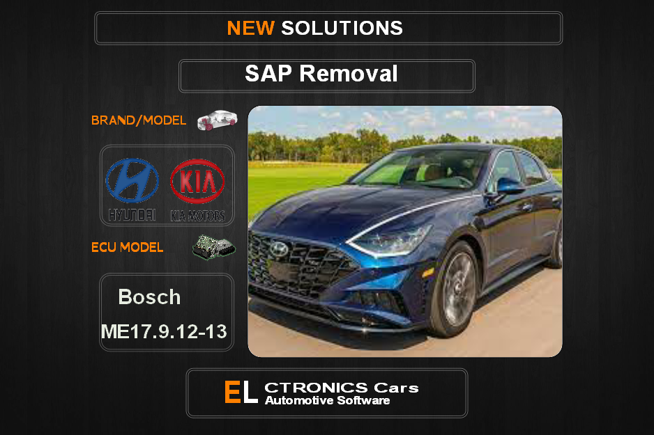 SAP OFF kia-hyundai Bosch ME17.9.12-13 Electronics cars Automotive software