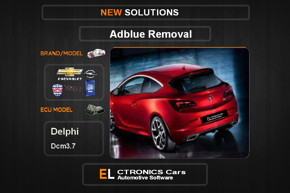AdBlue OFF GM-Opel Bosch EDC17CP47 Electronics Cars Automotive Software