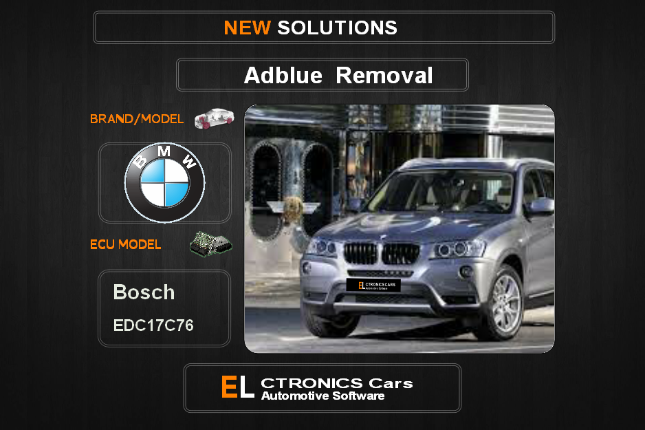 AdBlue OFF BMW-Mini Bosch EDC17C76 Electronics Cars Automotive Software