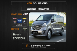 AdBlue OFF GM-Opel Bosch EDC17C84 Electronics Cars Automotive Software