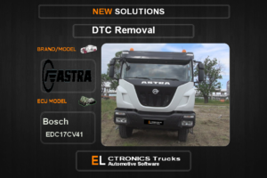 DTC OFF Astra Bosch EDC17CV41 Electronics Trucks Automotive software