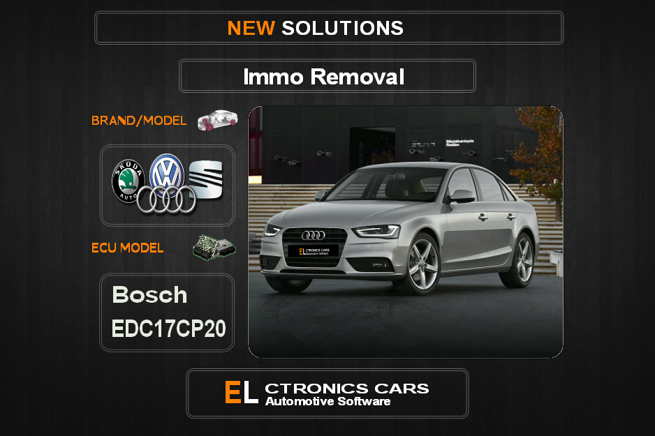 IMMO Off Volkswagen-Group Bosch EDC17CP20 Electronics Cars Automotive Software