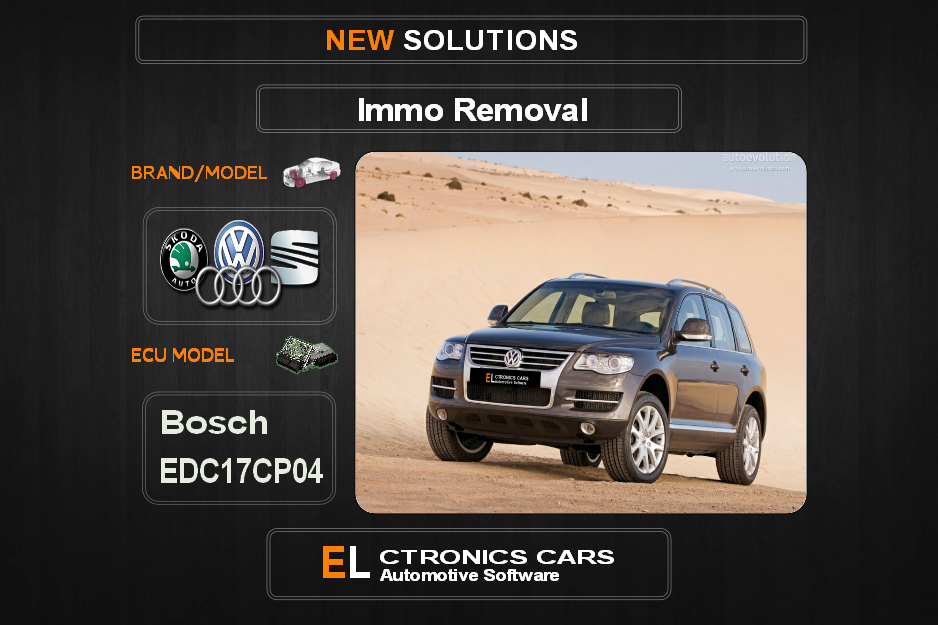 IMMO Off Volkswagen-Group Bosch EDC17CP04 Electronics Cars Automotive Software