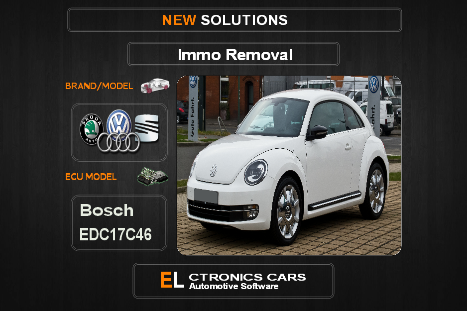 IMMO Off Volkswagen-Group Bosch EDC17C46 Electronics Cars Automotive Software