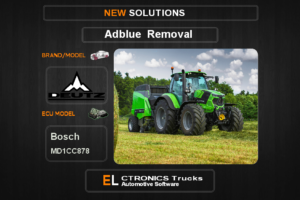 AdBlue OFF Deutz Bosch MD1CC878 Electronics Trucks Automotive Software