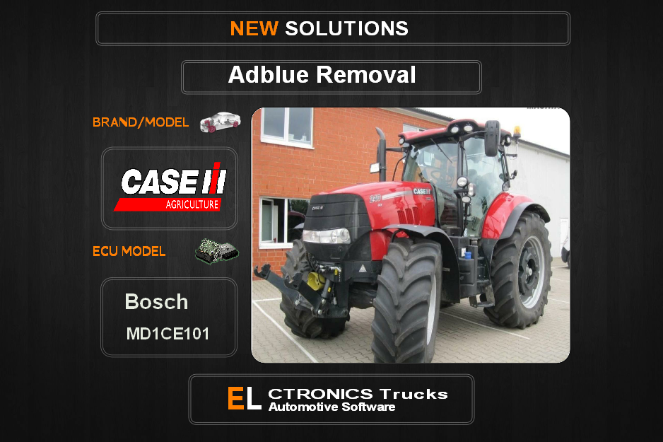 AdBlue OFF Case-Agriline Bosch MD1CE101 Electronics Trucks Automotive Software