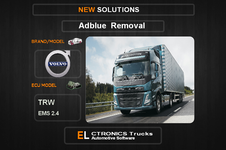 AdBlue OFF Volvo-Truck TRW EMS2.4 Electronics Trucks Automotive Software