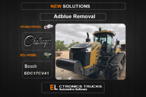 AdBlue OFF Challenger-Agriline Bosch EDC17CV41 Electronics Trucks Automotive Software