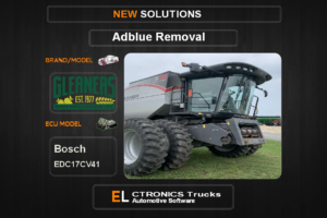 AdBlue OFF Gleaner-Agriline Bosch EDC17CV41 Electronics Trucks Automotive Software