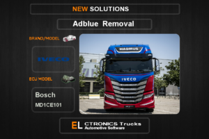 AdBlue OFF Iveco-Truck Bosch MD1CE101 Electronics Trucks Automotive Software