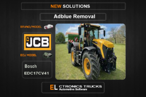 AdBlue OFF JCB Bosch EDC17CV41 Electronics Trucks Automotive Software