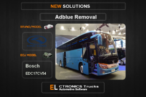 AdBlue OFF KingLong-Bus Bosch EDC17CV54 Electronics Trucks Automotive Software