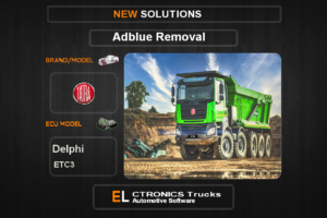 AdBlue OFF Tatra Delphi ETC3 Electronics Trucks Automotive Software