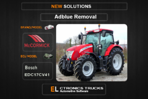 AdBlue OFF Mc-Agriline Bosch EDC17CV41 Electronics Trucks Automotive Software
