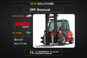 DPF Off Manitou-télescopique Bosch EDC17CV45 Electronics Trucks Automotive Software