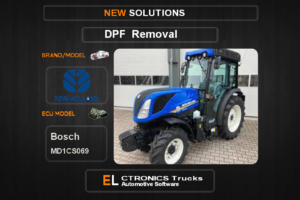 DPF Off New-Holland-Agriline Bosch MD1CS069 Electronics Trucks Automotive Software